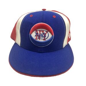 Rare Vtg NBA Hardwood Classic New York Nets Men's Fitted New Era Cap Size 7 5/8